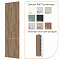МИКС Комплект фасадов шкафа-пенала 60х204